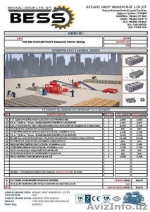 для изготовление шлакоблоков и разных блоков хорошим качеством